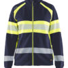 Damen High Vis Sweatjacke