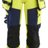 Damen High Vis Arbeitshose 4-Wege-Stretch