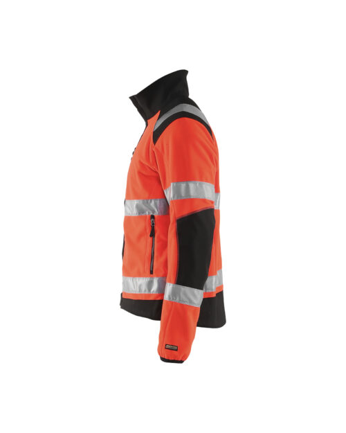 High Vis Fleecejacke winddicht