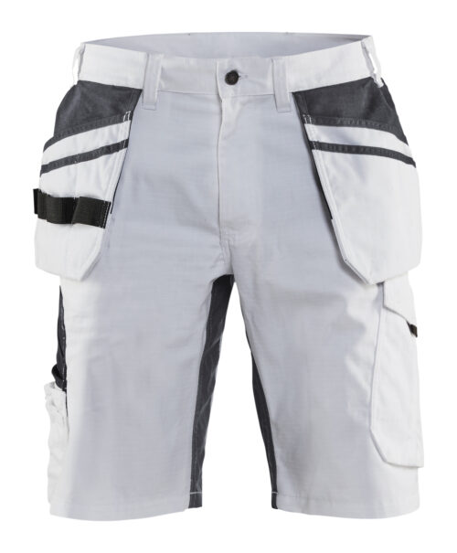 Maler Shorts mit Stretch