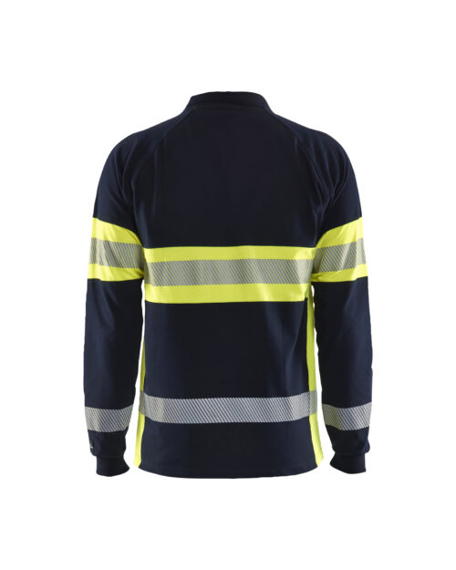 Multinorm Langarm Poloshirt