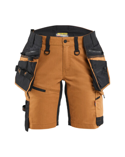 STRIKER Damen Handwerker Shorts mit Stretch