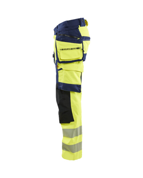 High Vis Arbeitshose 4-Wege-Stretch