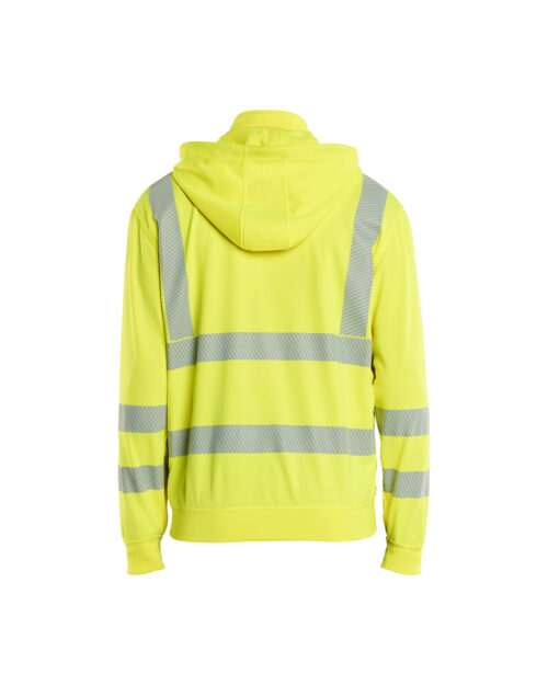 High Vis Sweatjacke mit abnehmbarer Kapuze