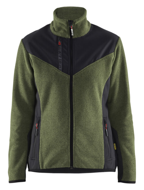 Damen Strickjacke mit Softshell