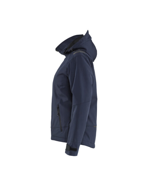 Damen Softshell Winterjacke leicht gefüttert