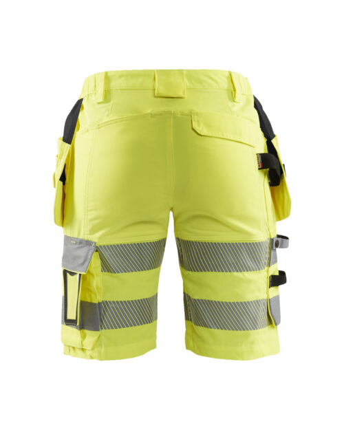 Damen High Vis Shorts mit Stretch