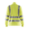 Damen High Vis Sweatjacke