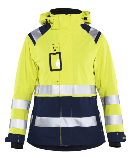 Damen High Vis Shell Jacke