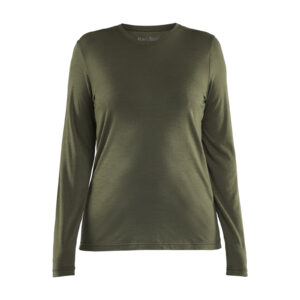 Damen Merino Langarmshirt