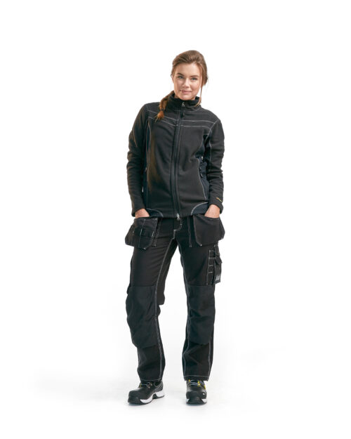 Damen Microfleece Jacke