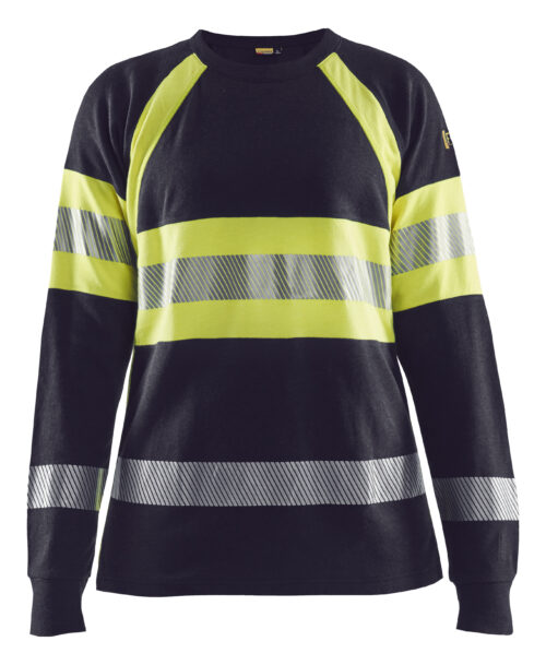 5ca2d502-c071-4efa-a283-51259add1af1 Damen Flammschutz Langarmshirt