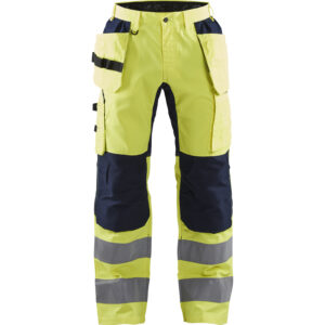 High Vis Arbeitshose mit Stretch