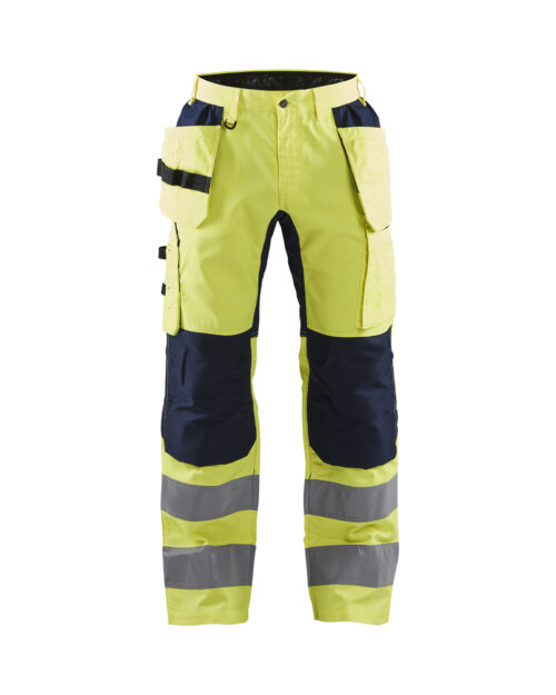 High Vis Arbeitshose mit Stretch
