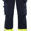 Damen High Vis Arbeitshose 4-Wege-Stretch