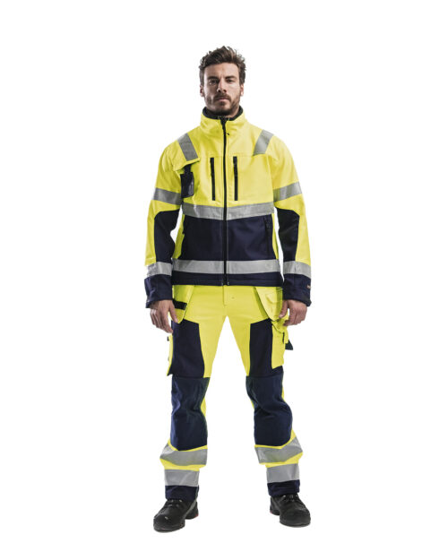 High Vis Softshell Jacke