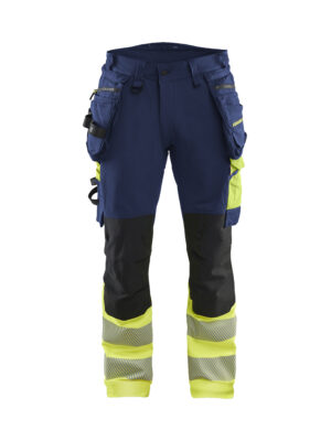 High Vis Arbeitshose 4-Wege-Stretch