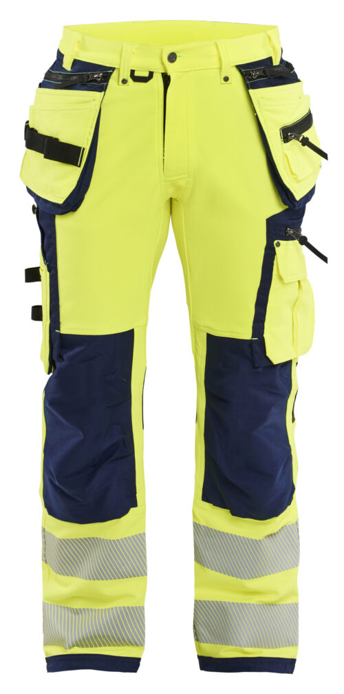 High Vis Arbeitshose 4-Wege-Stretch