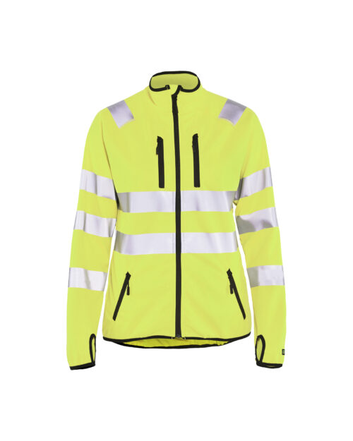 Damen High Vis Softshell Jacke