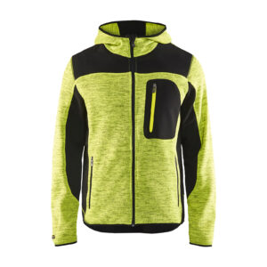 Strickjacke mit Softshell