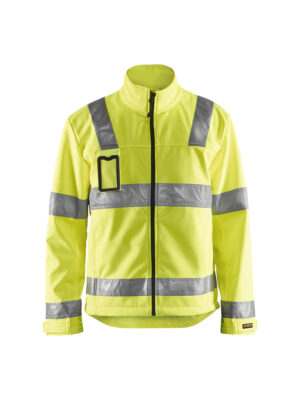 High Vis Softshell Jacke