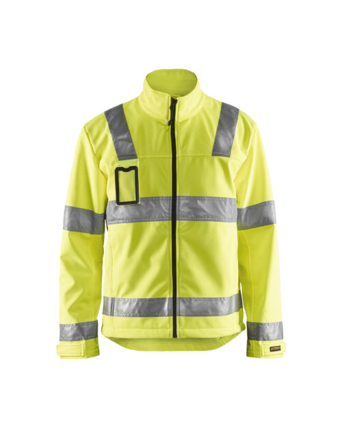 High Vis Softshell Jacke