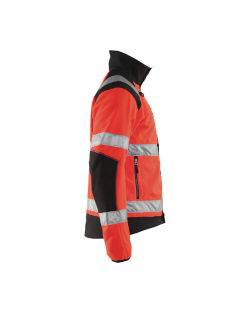 High Vis Fleecejacke winddicht