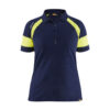 6e4c6c04-ea91-4cf6-a015-50f98d51b21d Damen Poloshirt mit High Vis
