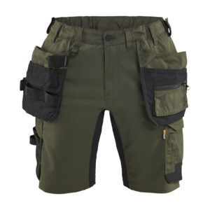 Damen Handwerker Shorts mit Stretch