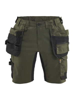 Damen Handwerker Shorts mit Stretch