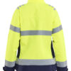 Damen High Vis Winterjacke leicht gefüttert