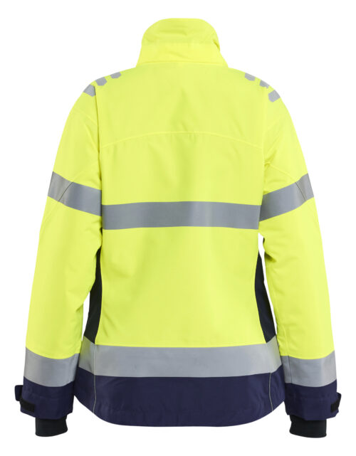 Damen High Vis Winterjacke leicht gefüttert