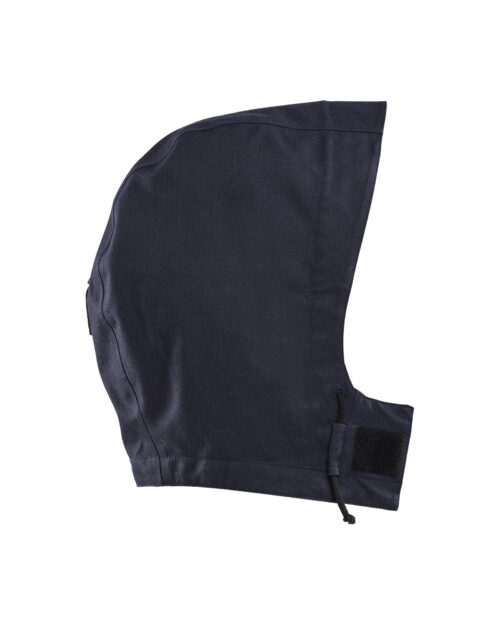 Schwer entflammbare Kapuze