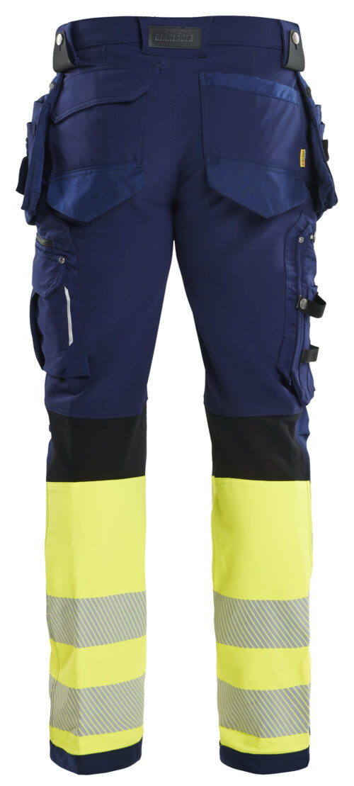 High Vis Arbeitshose 4-Wege-Stretch