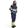 Damen High Vis Softshell Jacke