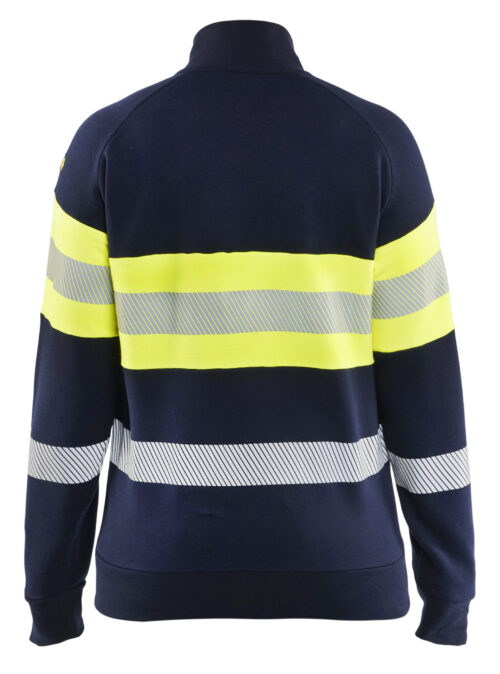 Damen High Vis Multinorm Sweatjacke