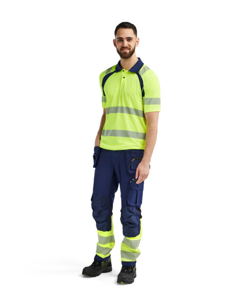731c70c7-6934-46ea-933c-a3eaff289fec High Vis UV Poloshirt