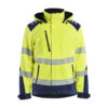 High Vis Softshell Winterjacke leicht gefüttert
