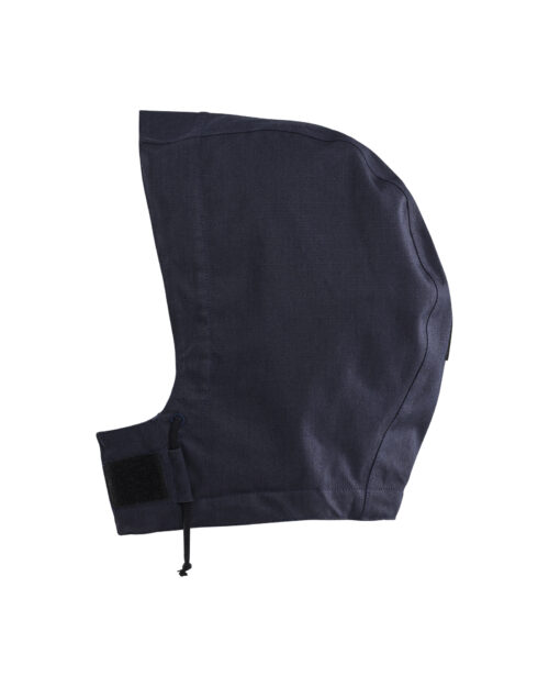 Schwer entflammbare Kapuze