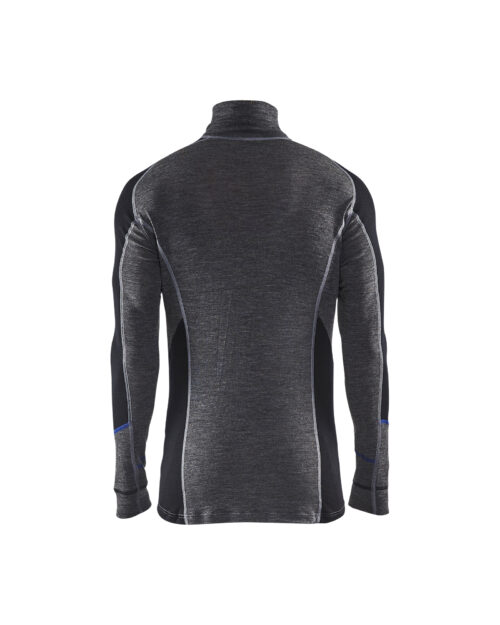 Unterhemd Half-Zip WARM 100% Merino