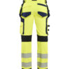 High Vis Arbeitshose 4-Wege-Stretch