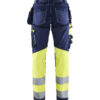Damen High Vis Arbeitshose mit Stretch