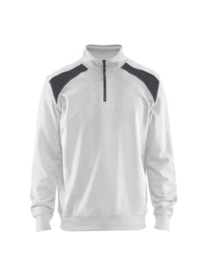78afcc1f-285c-4b92-ab71-4a649e8e86bc Sweatshirt Half-Zip 2-farbig