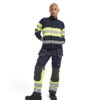 Damen High Vis Multinorm Sweatjacke