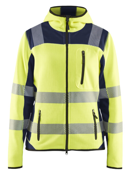 Damen High Vis Strickjacke