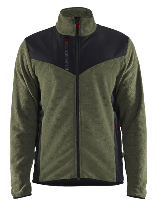 Strickjacke mit Softshell