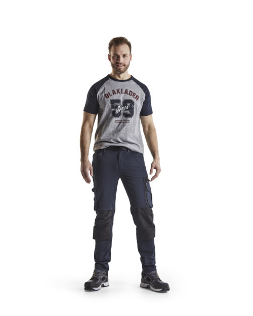 Handwerker Arbeitshose ohne Nageltaschen 4-Wege-Stretch X1900