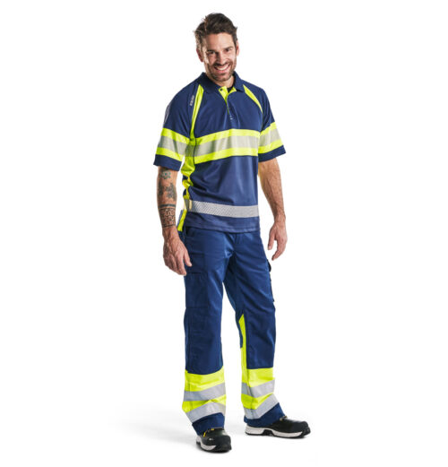333810518933_FRONT.eps High Vis UV Poloshirt Klasse 1