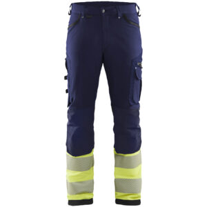 High Vis Arbeitshose 4-Wege-Stretch ohne Werkzeugtaschen
