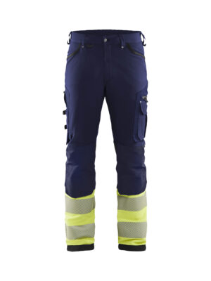 High Vis Arbeitshose 4-Wege-Stretch ohne Werkzeugtaschen